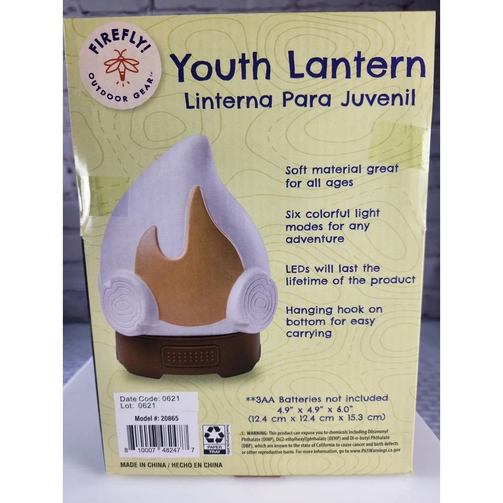 Firefly Youth Lantern Multi Color LED Camping Hiking Outdoor (NEW IN BOX)